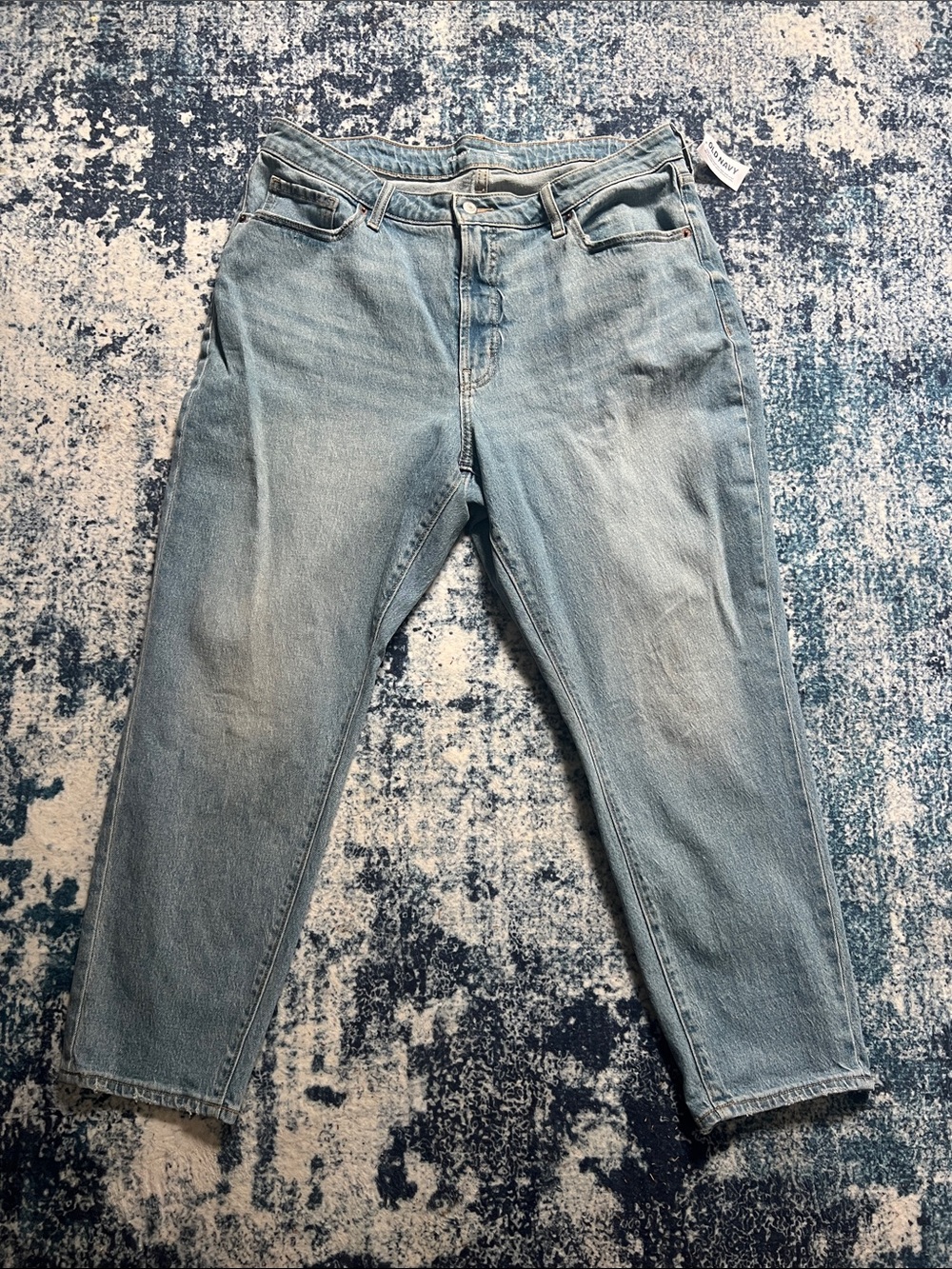 Old Navy Light Blue Straight Leg Jeans